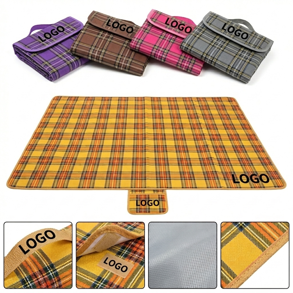 Durable Water-Resistant Foldable Outdoor Picnic Blanket