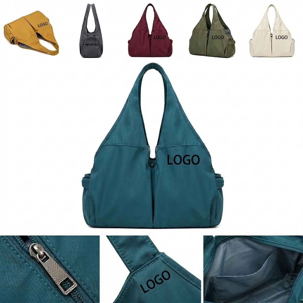 Stylish Fitness Tote Bag for Women with Yoga Mat Holder & Wet Pocket