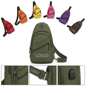 All-Day Adventure Sling Bag: Water-Resistant & Multi-Compartment Crossbody