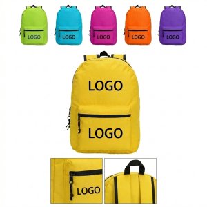 Durable Polyester Unisex Everyday Backpack for School & Travel