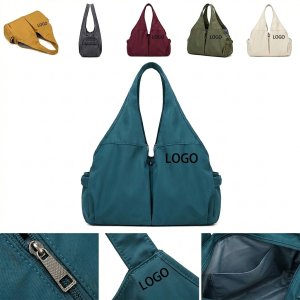 Stylish Fitness Tote Bag for Women with Yoga Mat Holder & Wet Pocket